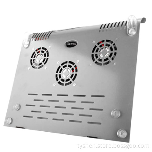 Notebook Cooler Pad for 12-15.4 Inch with Three Fans